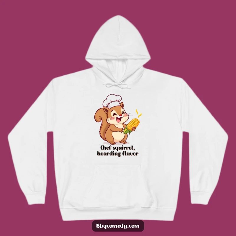 Funny Squirrel Chef Hoodie - Cozy & Enthusiastic Baster Sweatshirt Gift!